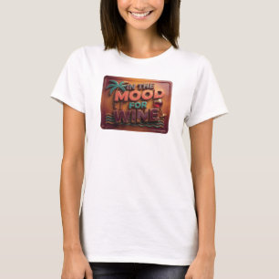 T-shirt Tee Witty Rose ENVIE DE VIN