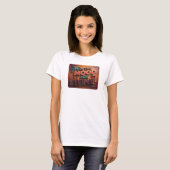 T-shirt Tee Witty Rose ENVIE DE VIN (Devant entier)