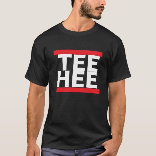 T-shirt Teehee (Devant)