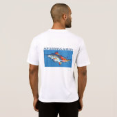 T-shirt Tee's Bubblepacific (Dos entier)