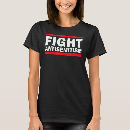 T-shirt tegen antisemitisme (Voorkant)