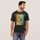 T-shirt Tehachapi Loop California Mounts Retro Train (Devant entier)