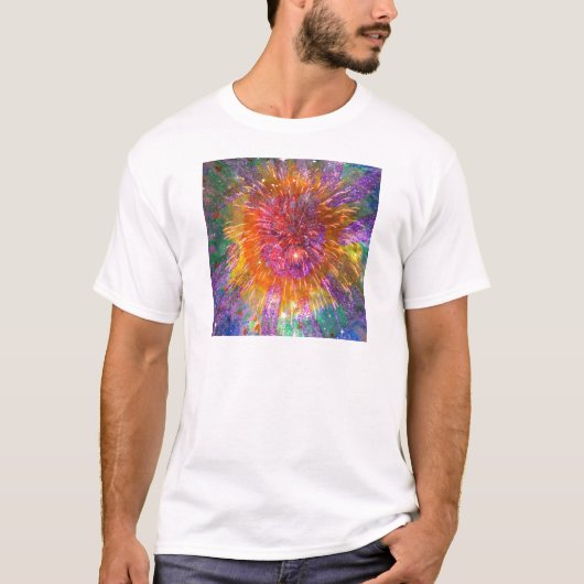 T-shirt Teignez en nouant (Devant)