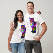 T-shirt Teinte de décalage de couleur (Unisexe)