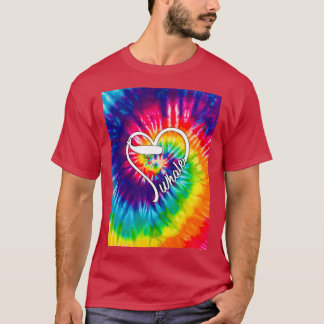T-shirt Teinture à cravate complète Baleine