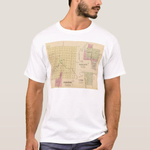 T-shirt Tekamah, Oakland, et Lyon, Nébraska