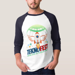 T-shirt TEKNOFEST Rocket Design - Aviation et Technologie