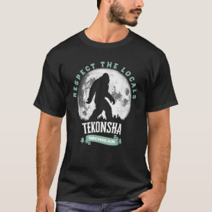 T-shirt Tekonsha Michigan Respectez les locaux Bigfoot Sas