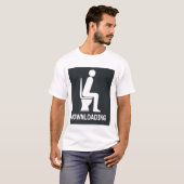 T-shirt téléchargement (Devant entier)