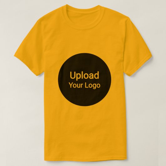 T-shirt Téléchargement de logo personnalisé | Entreprise p (Design devant)