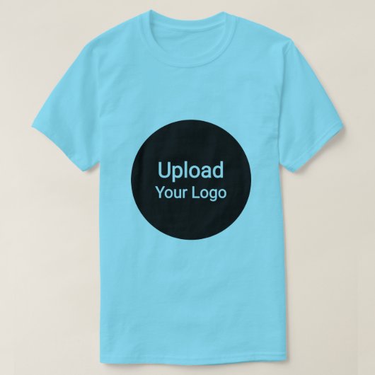T-shirt Téléchargement de logo personnalisé | Entreprise p (Design devant)