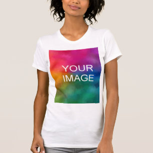 T-shirt Téléchargement du Modèle moderne tendance blanc él