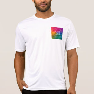 T-shirt Téléchargement personnalisé en blanc modèle Ajoute