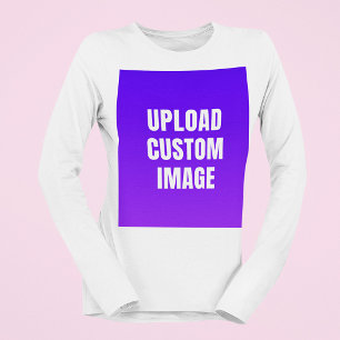 T-shirt Télécharger une image personnalisée - Ajoutez la v