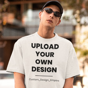 T-shirt Téléchargez votre propre design ici Modèle perso