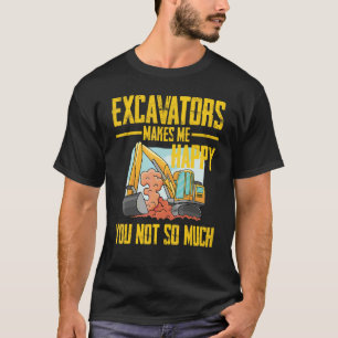 T-shirt Télécommande de l'opérateur de la pelleteuse Machi