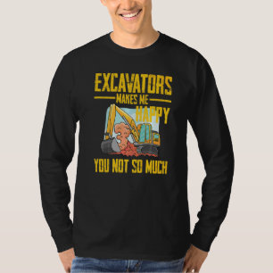 T-shirt Télécommande de pelleteuse pour opérateur de machi