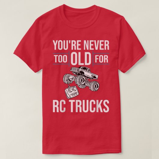 T-shirt Télécommande Rc Truck Monster Car 2376 (Design devant)