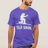 T-shirt Telemark Skiing Snob (Devant)
