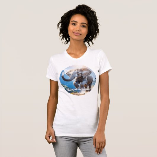 T-SHIRT TELEPHANTASTIC - (Devant entier)