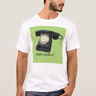 T-shirt Téléphone de vieille école