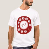 T-shirt Téléphone d'urgence (Devant)