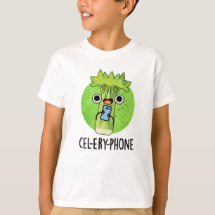 T-shirt Téléphone Funny Celery Veggie Pun
