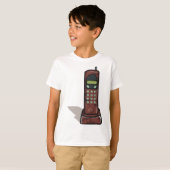 T-shirt Téléphone sans fil (Devant entier)