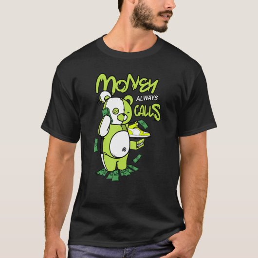 T-shirt Téléphoner Bear Driving Retro High Og Visionaire V (Devant)