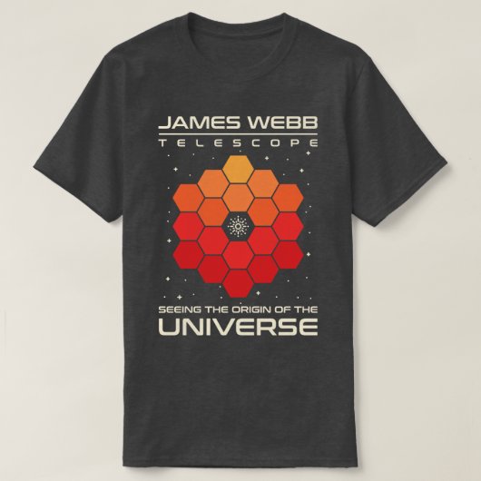 T-shirt Télescope James Webb (Design devant)
