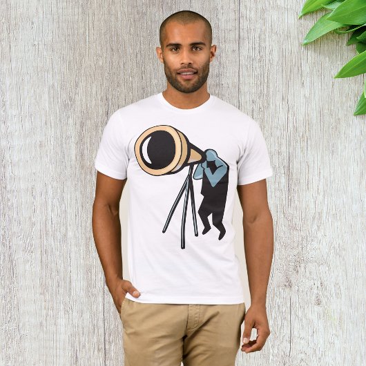 T-shirt télescope pour hommes