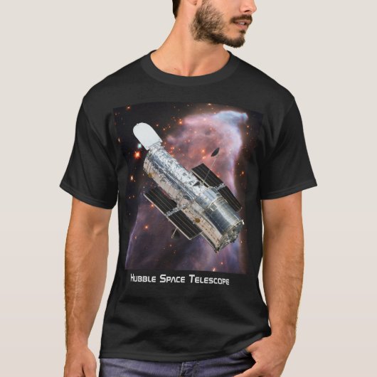 T-shirt Télescope spatial Hubble (Devant)