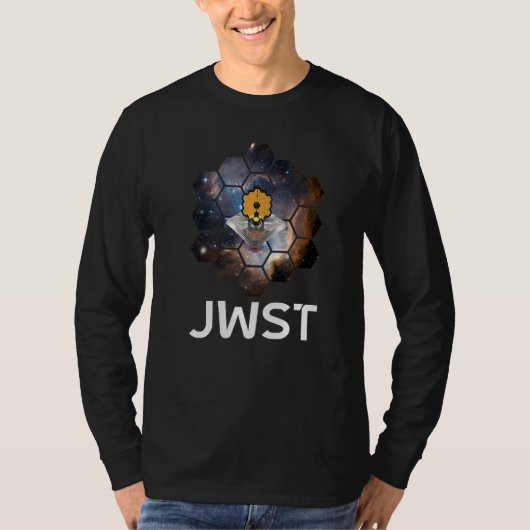 T-shirt Télescope spatial WEBB dans la nébuleuse DÉPLIAGE (Devant)