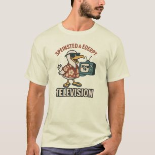 T-shirt Télévision à vitesse et Ederpt SETV14