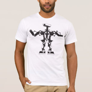 T-shirt télévision en circuit fermé robot2