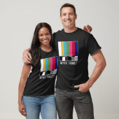T-shirt Télévision Rétro Aucune Couleur Écran De Programma (Unisexe)