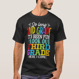 T-shirt Telle Longue Mette De 2E Année Regardez La Troisiè