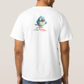 T-shirt Tellement Facile D'Obtenir Birdie En Colère (Dos)