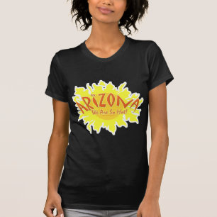 T-shirt Tellement Hot Arizona Cartoon Vacances Design