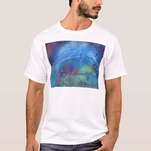 T-shirt Tellement longtemps et mercis de tous les poissons (Devant)