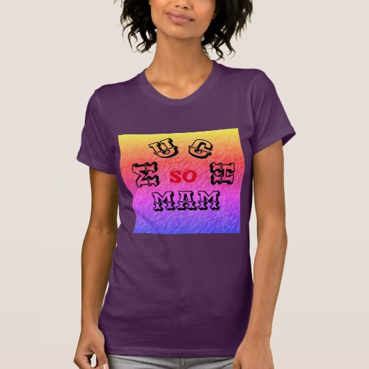 T-shirt TELLEMENT MAM femmes Bella Canvas Fine Jersey (Devant)