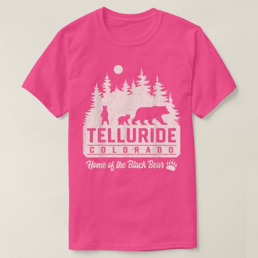 T-shirt Telluride Colorado (Design devant)