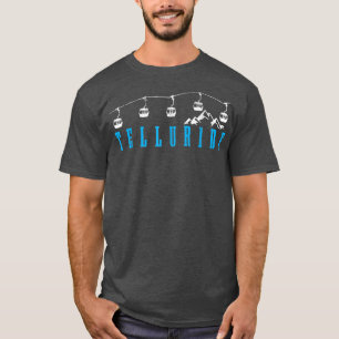 T-shirt Telluride Colorado Ski Snowboard Sports d'hiver Va