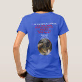 T-SHIRT TEME MACHINE VOYAGE LONDRES 1347 BLACK PLAGUE (Dos)