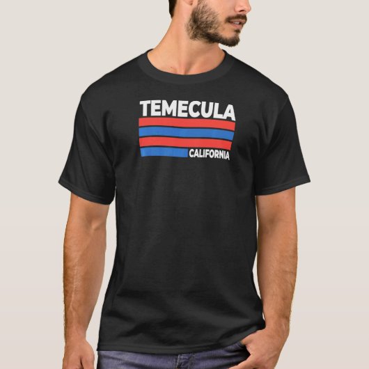 T-shirt Temecula California Ca Keepsaké Riverside Remembra (Devant)
