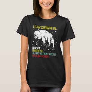 T-shirt Témoignages sur la survie de l'ours d'eau Tardigra