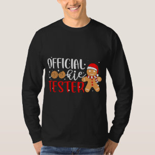 T-shirt Témoin officiel Tester Gingerbread Homme Noël P