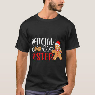 T-shirt Témoin officiel Tester Gingerbread Homme Noël P