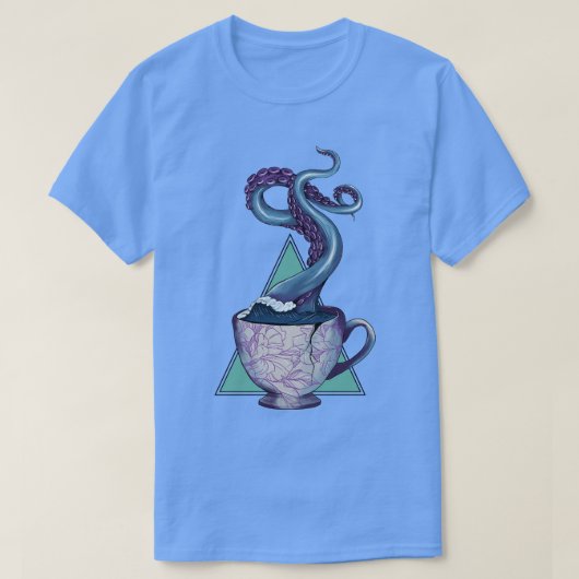 T-shirt Température dans une tasse de thé (Design devant)