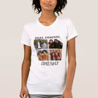 T-shirt Température photo personnalisée "Les vrais amis ex